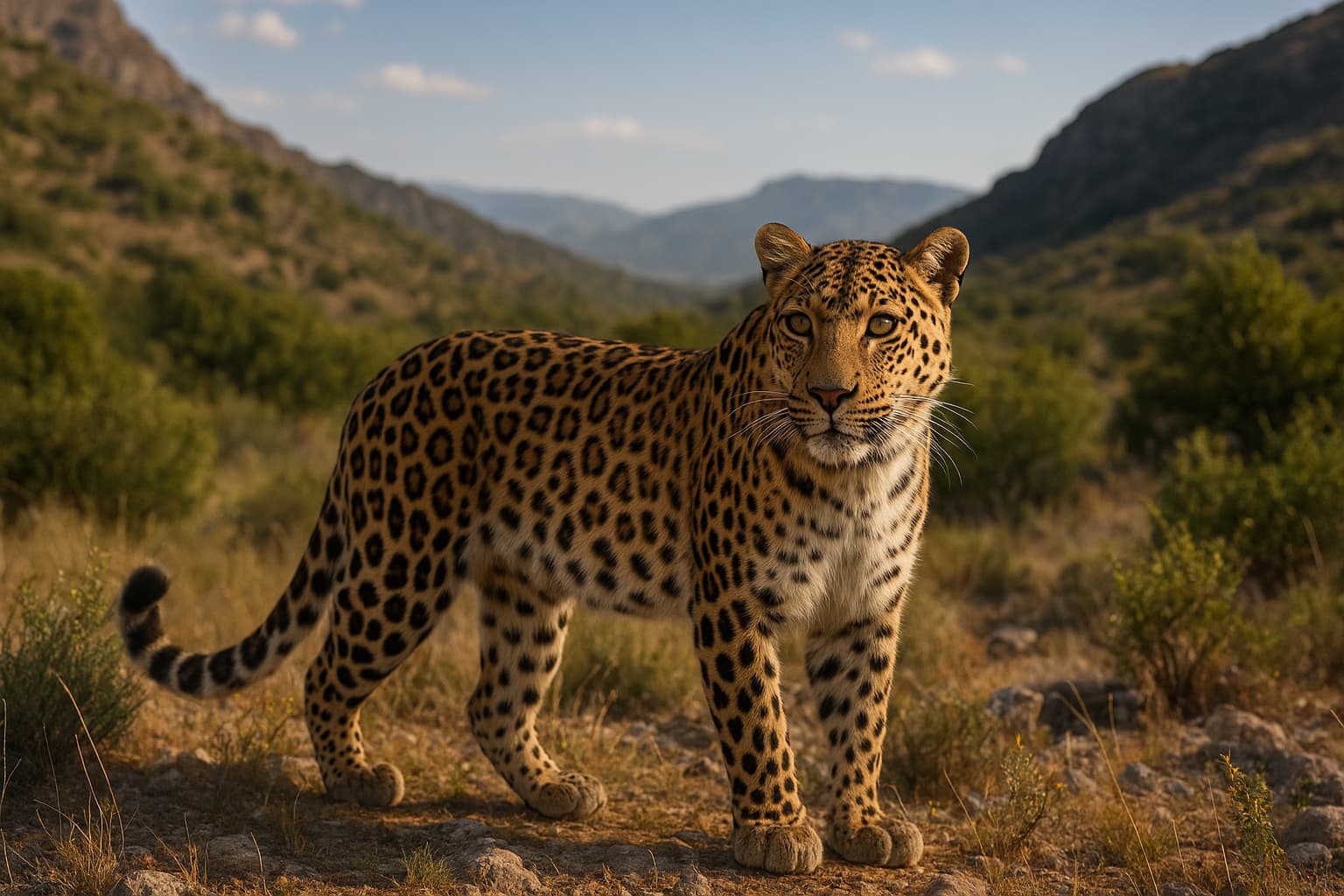 Persian Leopards Show Remarkable Recovery in Turkmenistan's Protected Wilderness